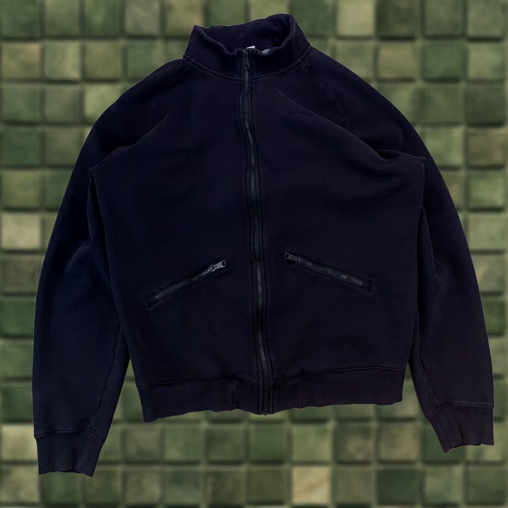 Merrell Merrell Black Organic Cotton Full Zip Sweatshirt Jacket Mens 2XL -3A Full Zip Outdoor Basic Jacket Regular Cotton Exterior Black Merrell Mens 2XL Size US XXL / EU 58 / 5 - 1 Thumbnail