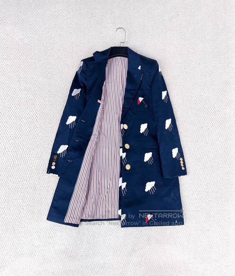 Thom Browne Thom Browne Navy Coat Size M / US 6-8 / IT 42-44 - 8 Thumbnail