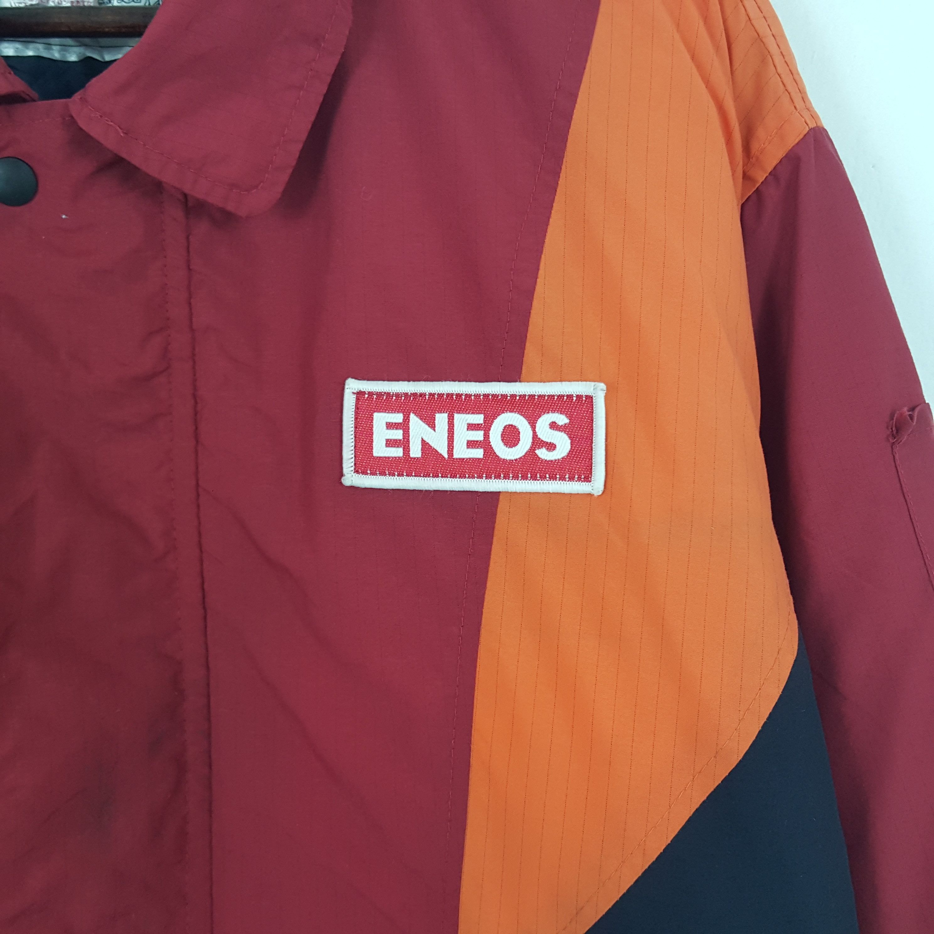 Vintage Vintage Eneos Japanese Uniform Zipper Jacket Size US L / EU 52-54 / 3 - 2 Thumbnail