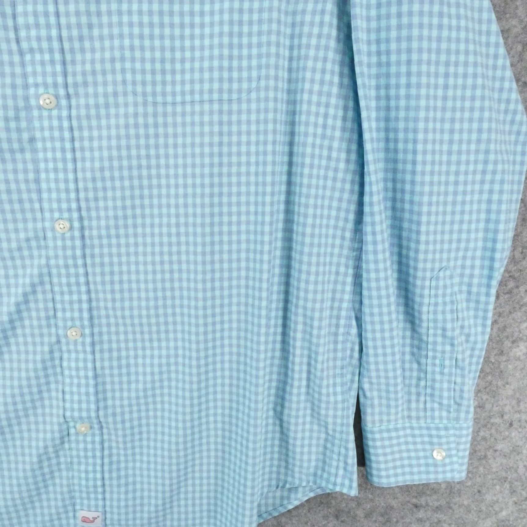 Vineyard Vines VINEYARD VINES Button-Up Shirt Mens Large Classic Performance Murray Blue Purple Check Size US L / EU 52-54 / 3 - 5 Thumbnail
