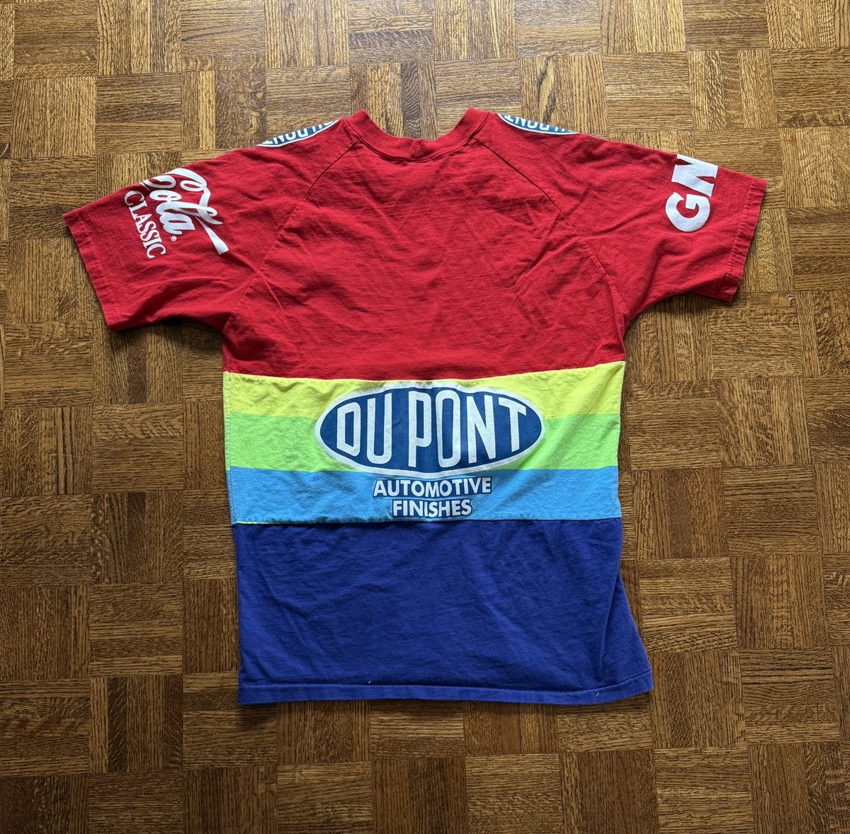 Vintage Vintage 90s Nascar AOP Jeff Gordon Graphic Tee Size US XL / EU 56 / 4 - 2 Thumbnail