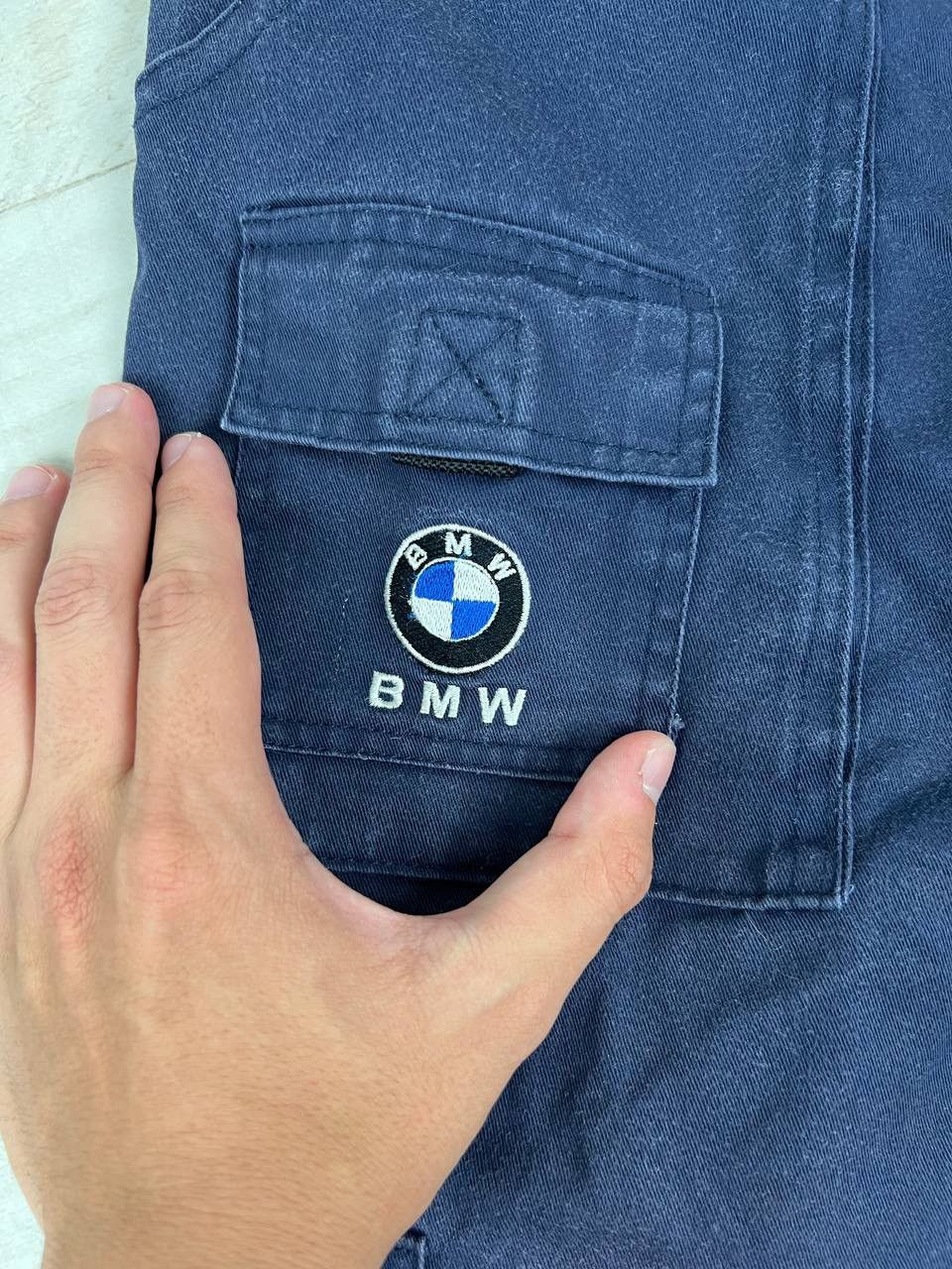 BMW Vintage BMW Formula 1 Cargo Shorts Size US 34 / EU 50 - 4 Thumbnail