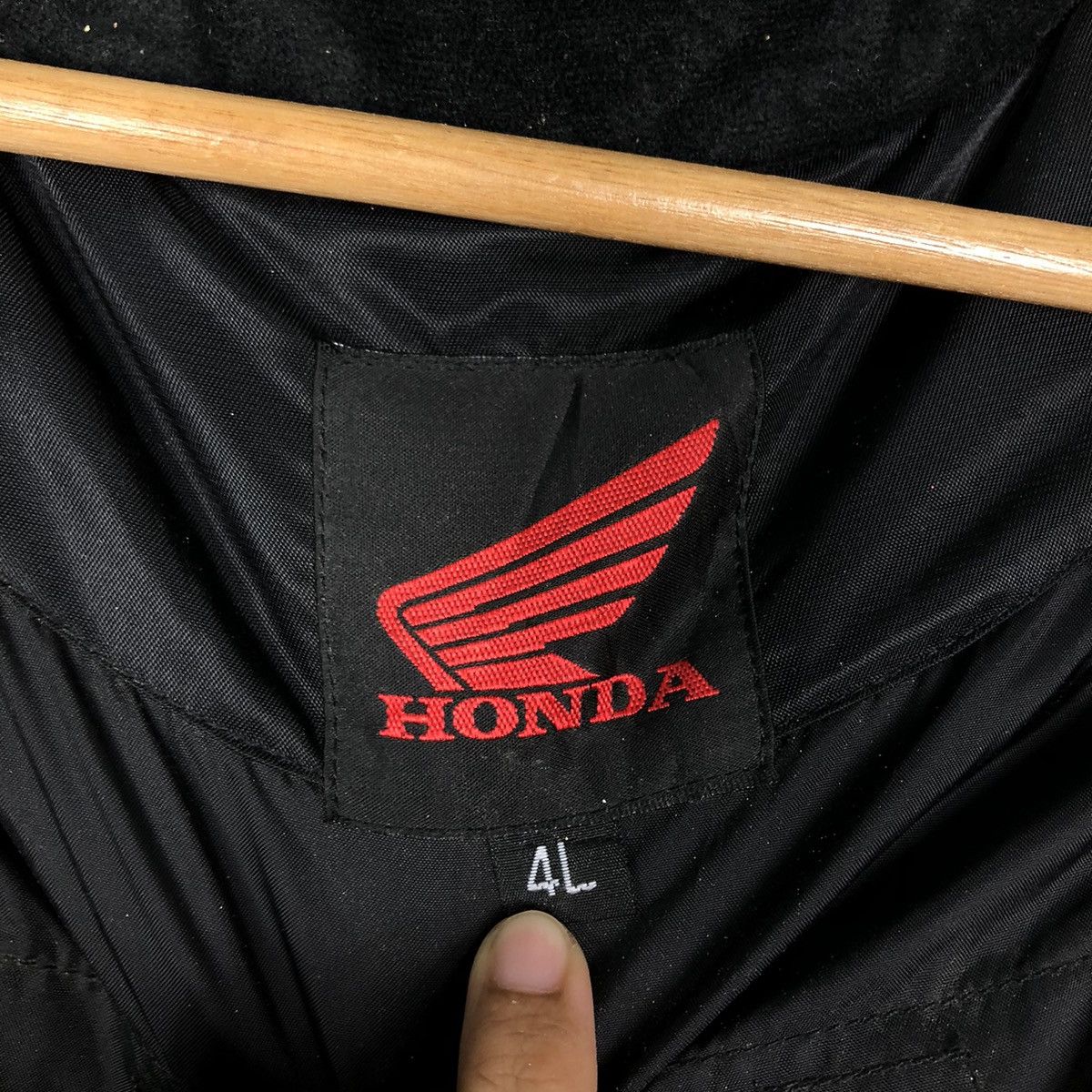 Japanese Brand 🔥Vintage HRC Honda Racing Bomber Biker Jacket Big Logo Size US L / EU 52-54 / 3 - 20 Thumbnail