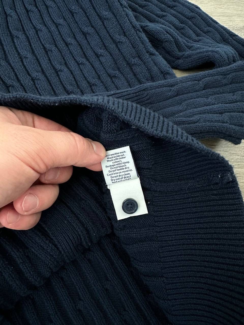 Vintage Vintage Cardigan Blue Jumper Pullover Womens Sweater Size L / US 10 / IT 46 - 12 Thumbnail