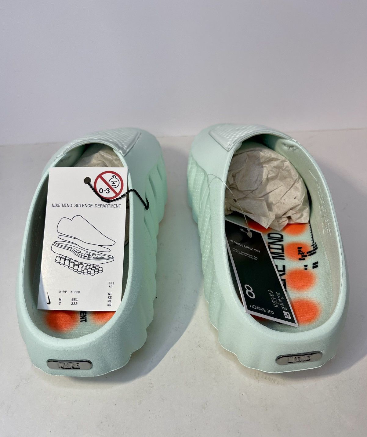 Nike Nike Mind 001 Slides Barely Green Size 8 WMNS IN HAND NOW Size US 8 / IT 38 - 5 Thumbnail