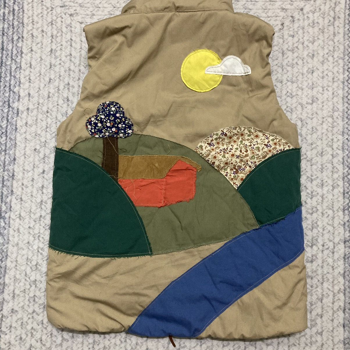 go slow caravan Go Slow Caravan Artisanal Hippie Patchwork Quilted Padded Size US XS / EU 42 / 0 - 5 Thumbnail