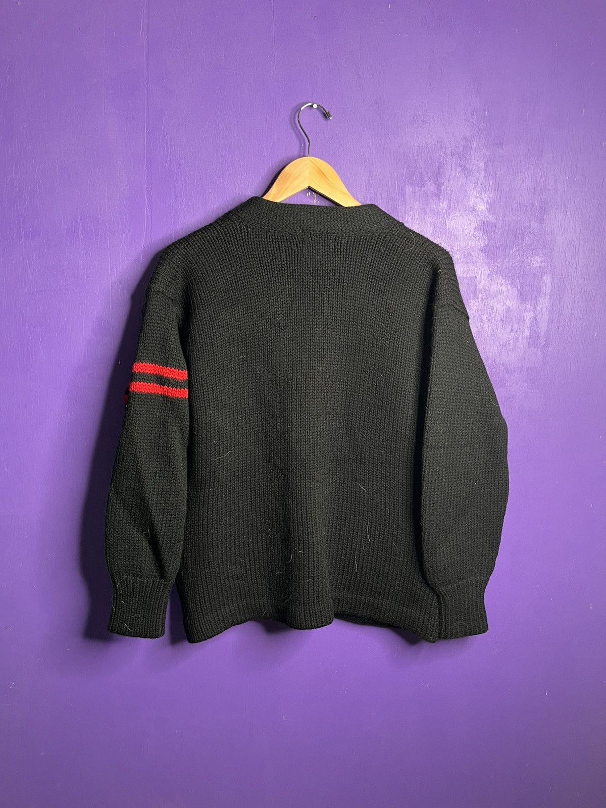 Vintage Vintage 60s Double H patches school cardigan Size US M / EU 48-50 / 2 - 2 Thumbnail