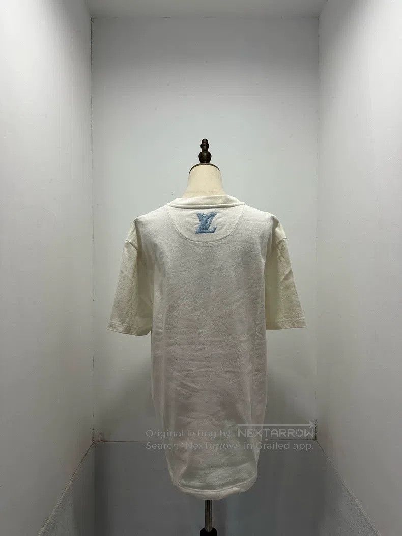 Louis Vuitton Louis Vuitton SS26 new embroidered logo short sleeves Size US XL / EU 56 / 4 - 2 Thumbnail