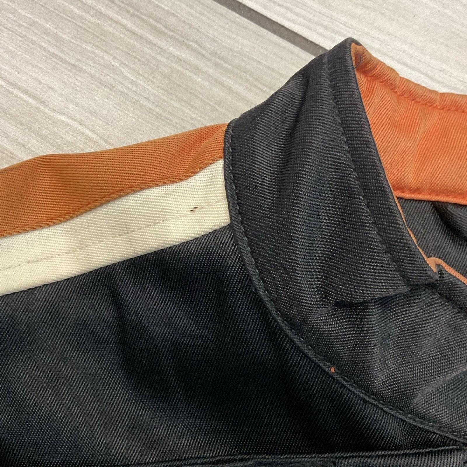 Harley Davidson Harley Davidson Racing Black Orange striped Y2K Jacket Size S / US 4 / IT 40 - 6 Thumbnail