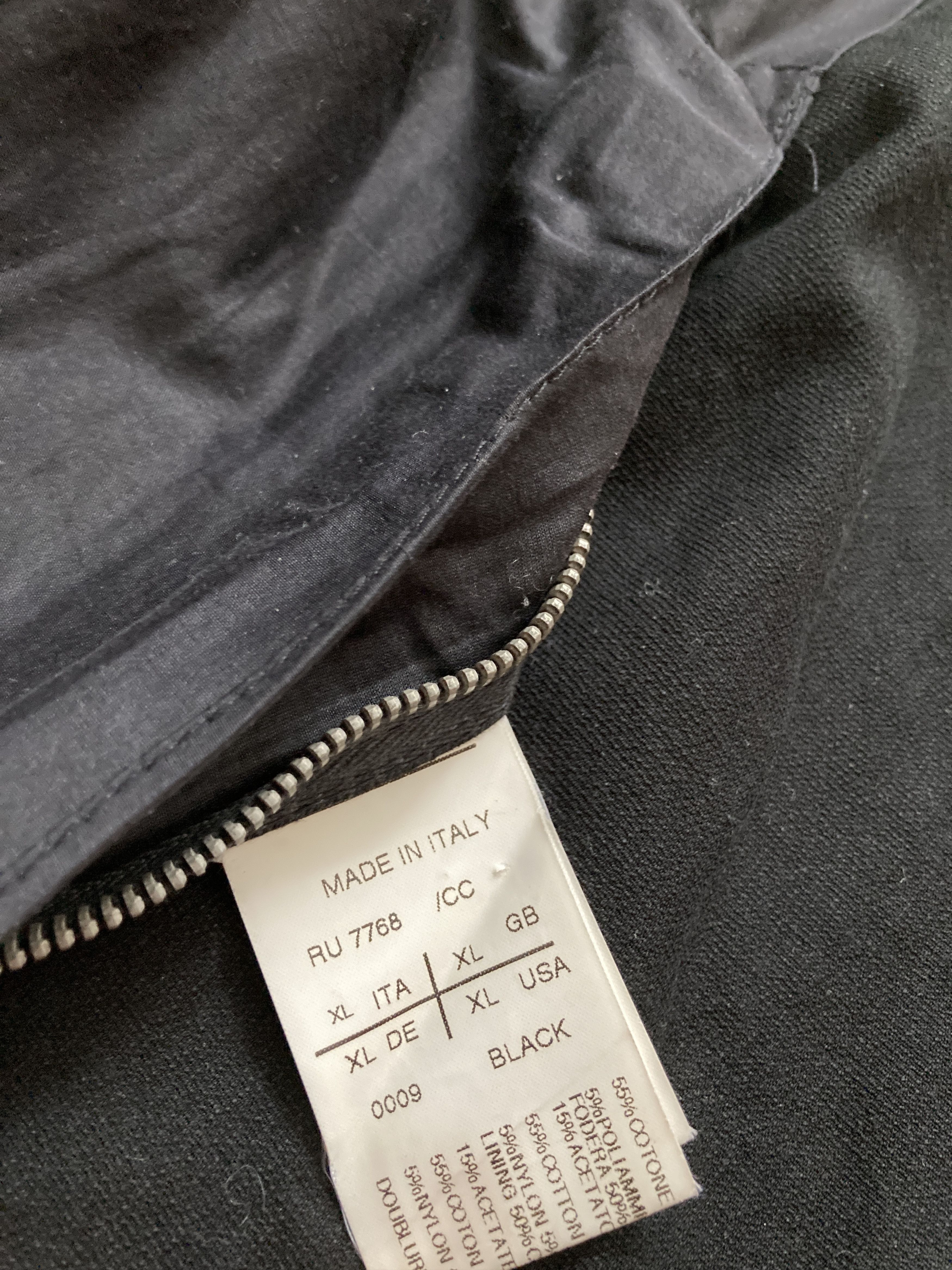 Rick Owens S/S 09 "STRUTTER" Waxed Black Berger Jacket Rick Owens XL Size US XL / EU 56 / 4 - 18 Thumbnail