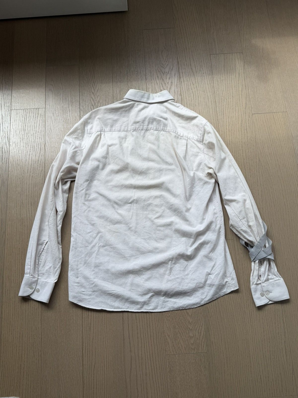 Helmut Lang Vintage Archive Bondage Button-Up Shirt Size US M / EU 48-50 / 2 - 2 Thumbnail