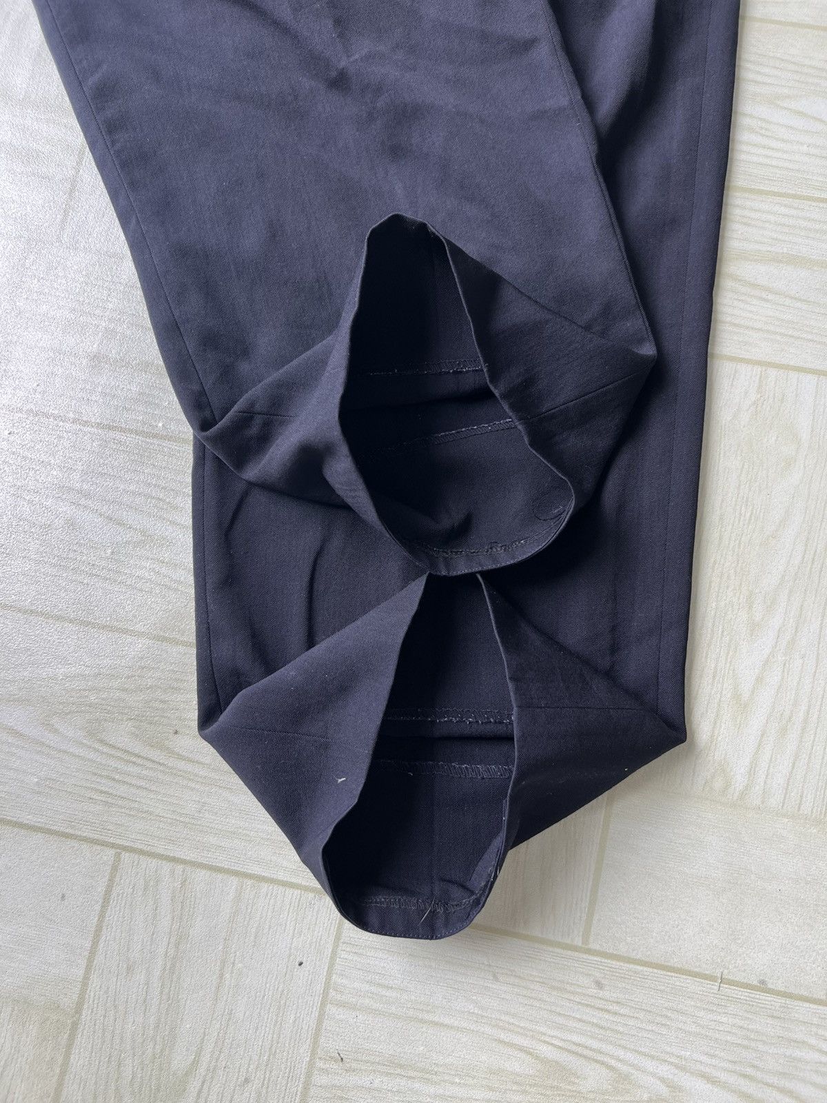 Comme des Garcons Homme AW96 Comme des Garcons Homme Gabardine Wool Trousers Pants Size US 32 / EU 48 - 6 Thumbnail