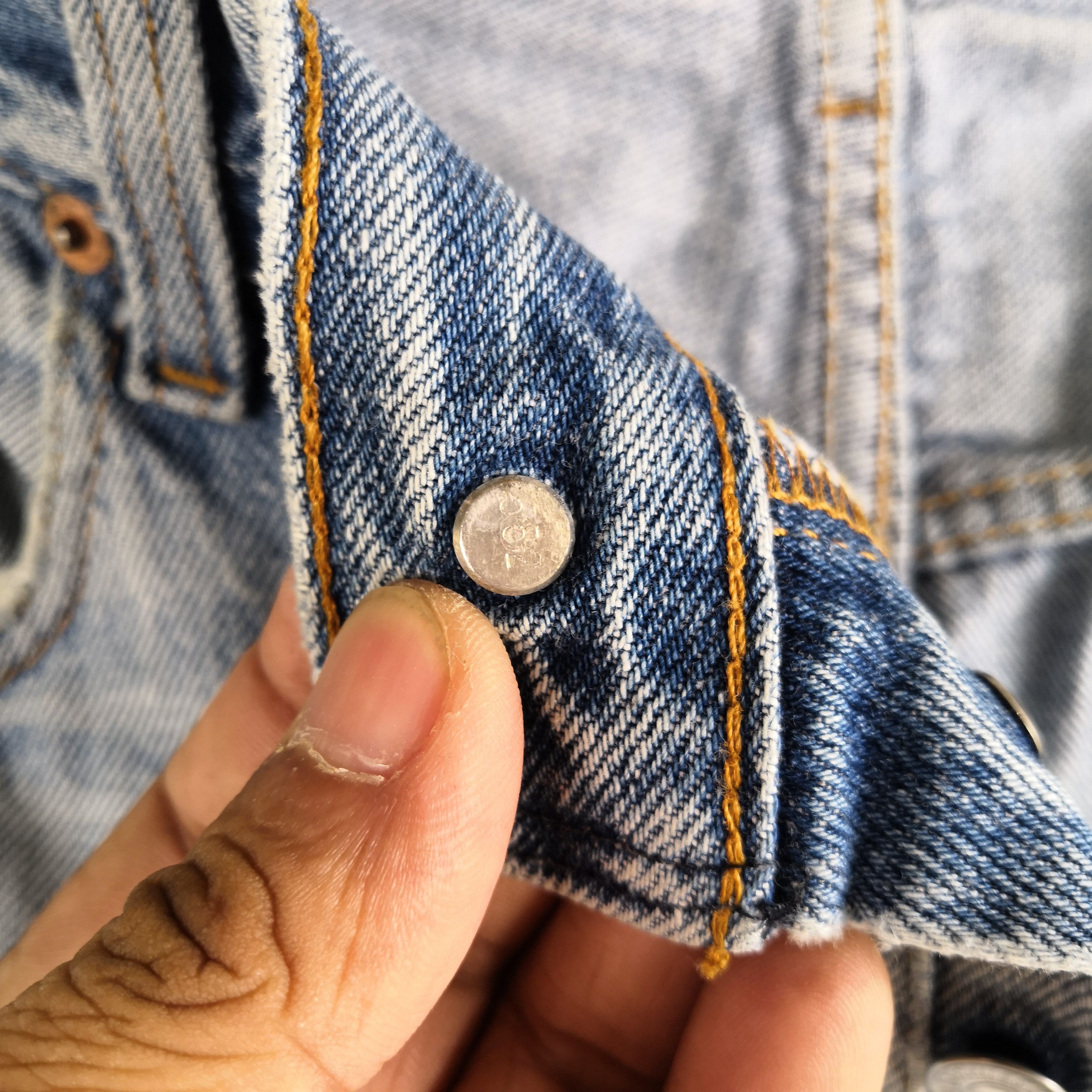 Levi's Vintage Levis 501 Distressed Jeans Levi's Faded Rusty Denim Size US 34 / EU 50 - 8 Thumbnail