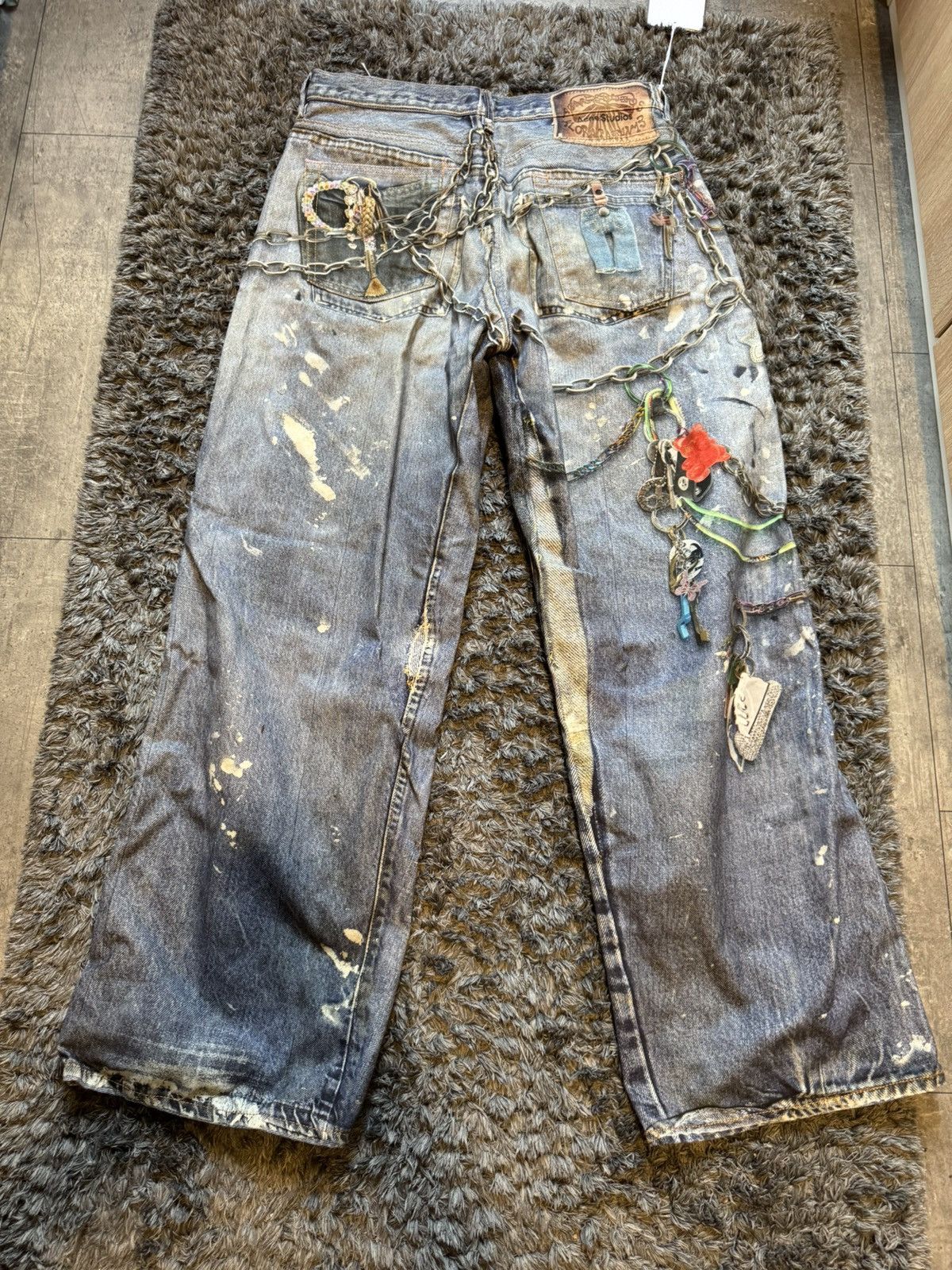 Acne Studios Acne Studios Printed Jeans 1981 Size US 31 - 8 Thumbnail