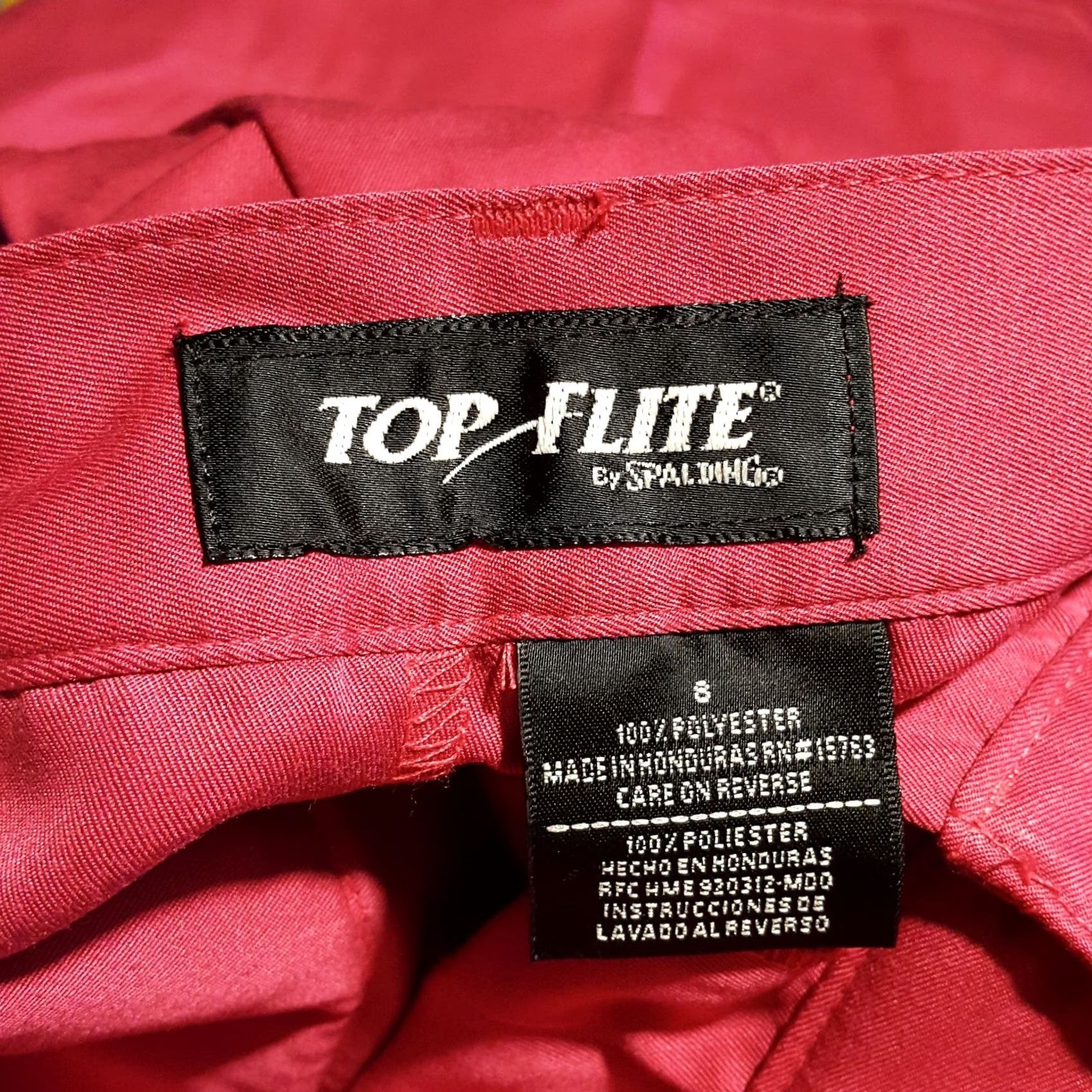 Spalding Spalding Top Flite Golf Womens Size 8 High Waist Pleated Athletic Outdoor Shorts Size 26" / US 2 / IT 38 - 7 Thumbnail