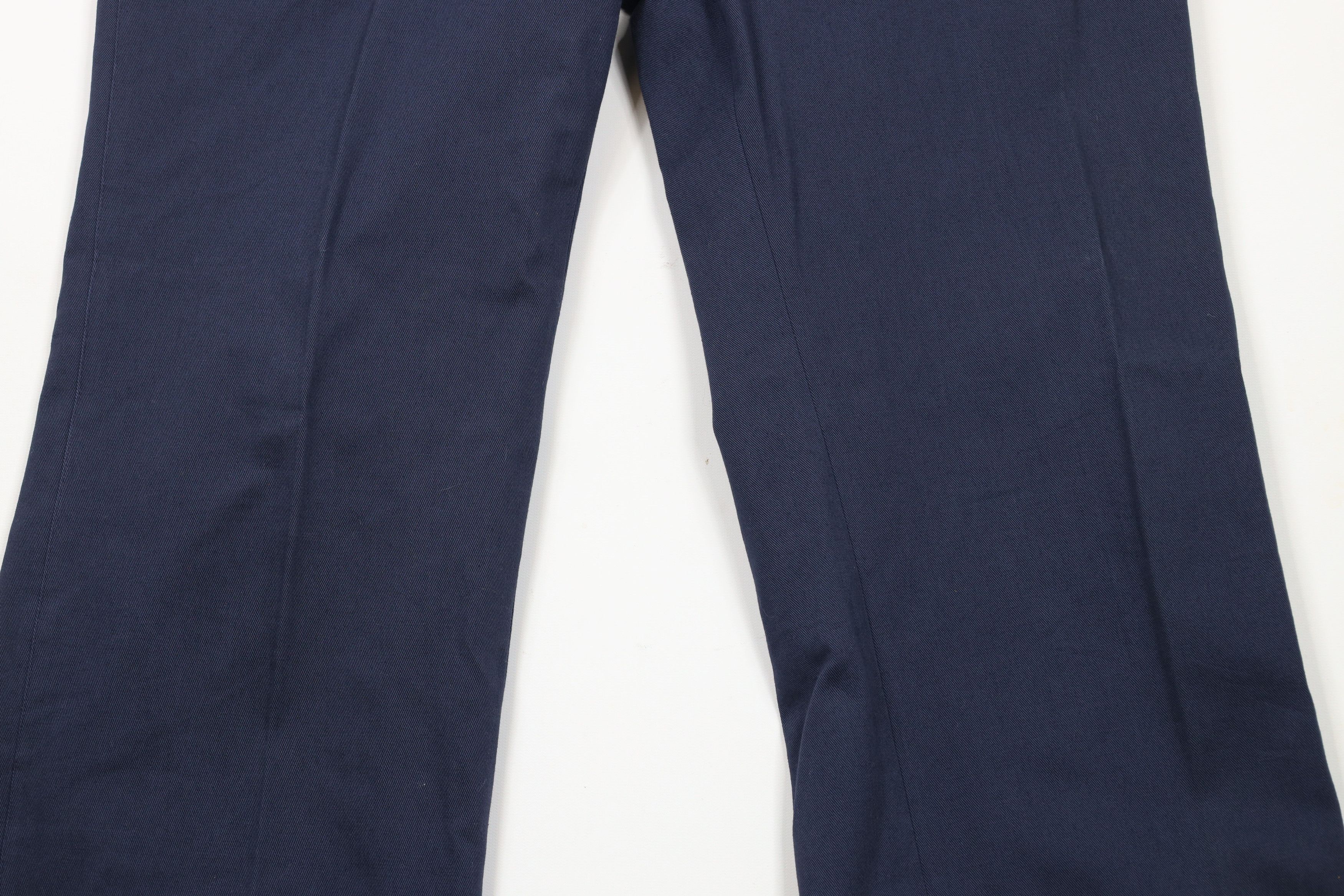 Vintage Vintage 70s Streetwear Bell Bottoms Chino Pants Blue USA Size US 36 / EU 52 - 3 Thumbnail