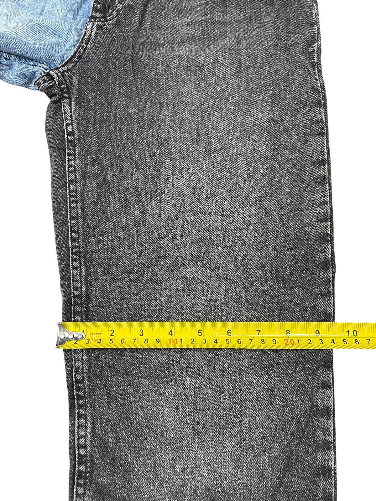 Bershka Two Tone Colour Jeans Streetwear