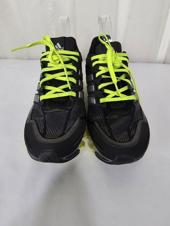 Adidas adidas Springblade Black Neon Green Running Shoe Sneaker Size US 8 / EU 41 - 9 Thumbnail