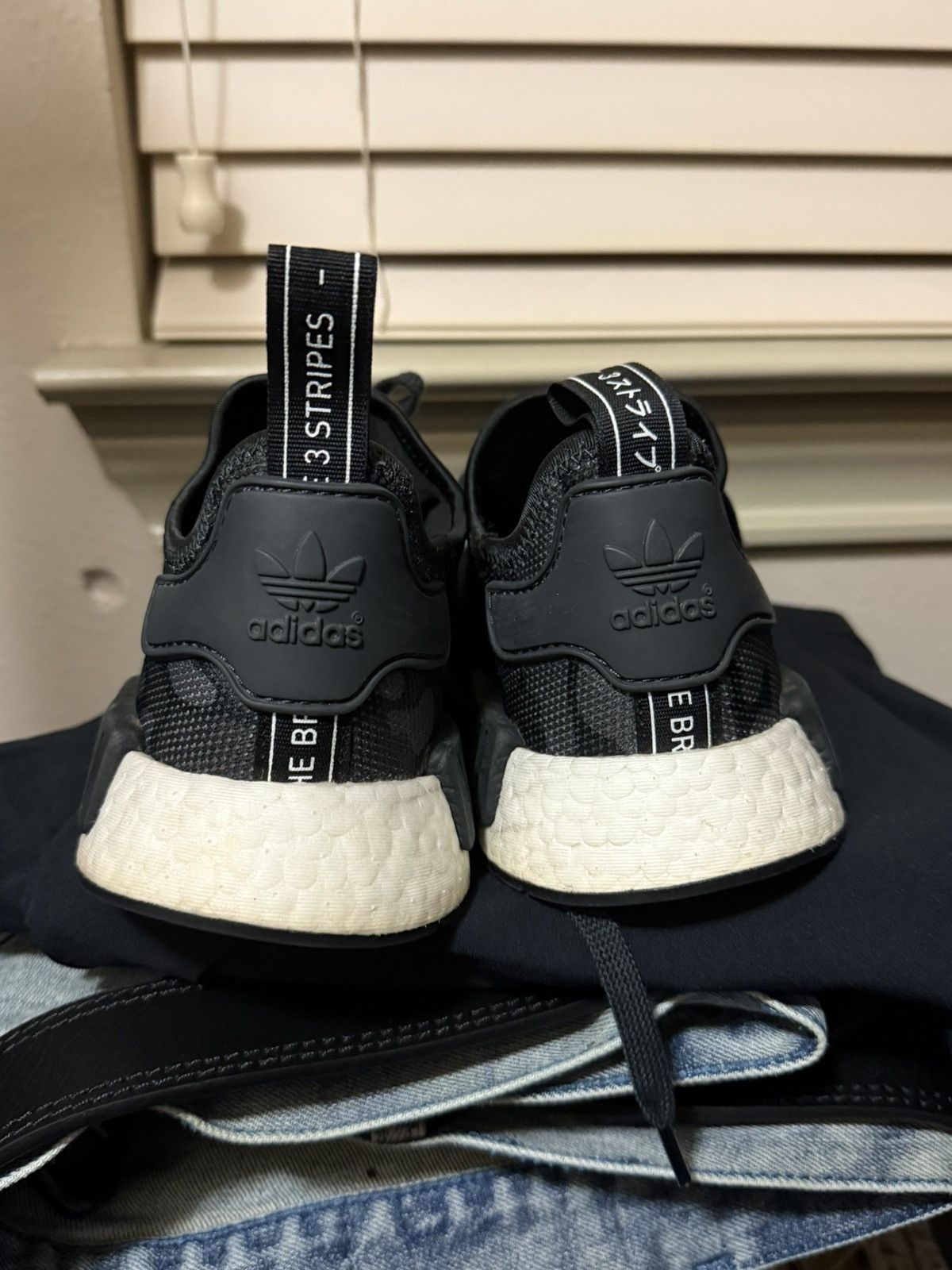 Adidas Adidas NMD R1 Black Camo Size US 7 / EU 40 - 3 Thumbnail