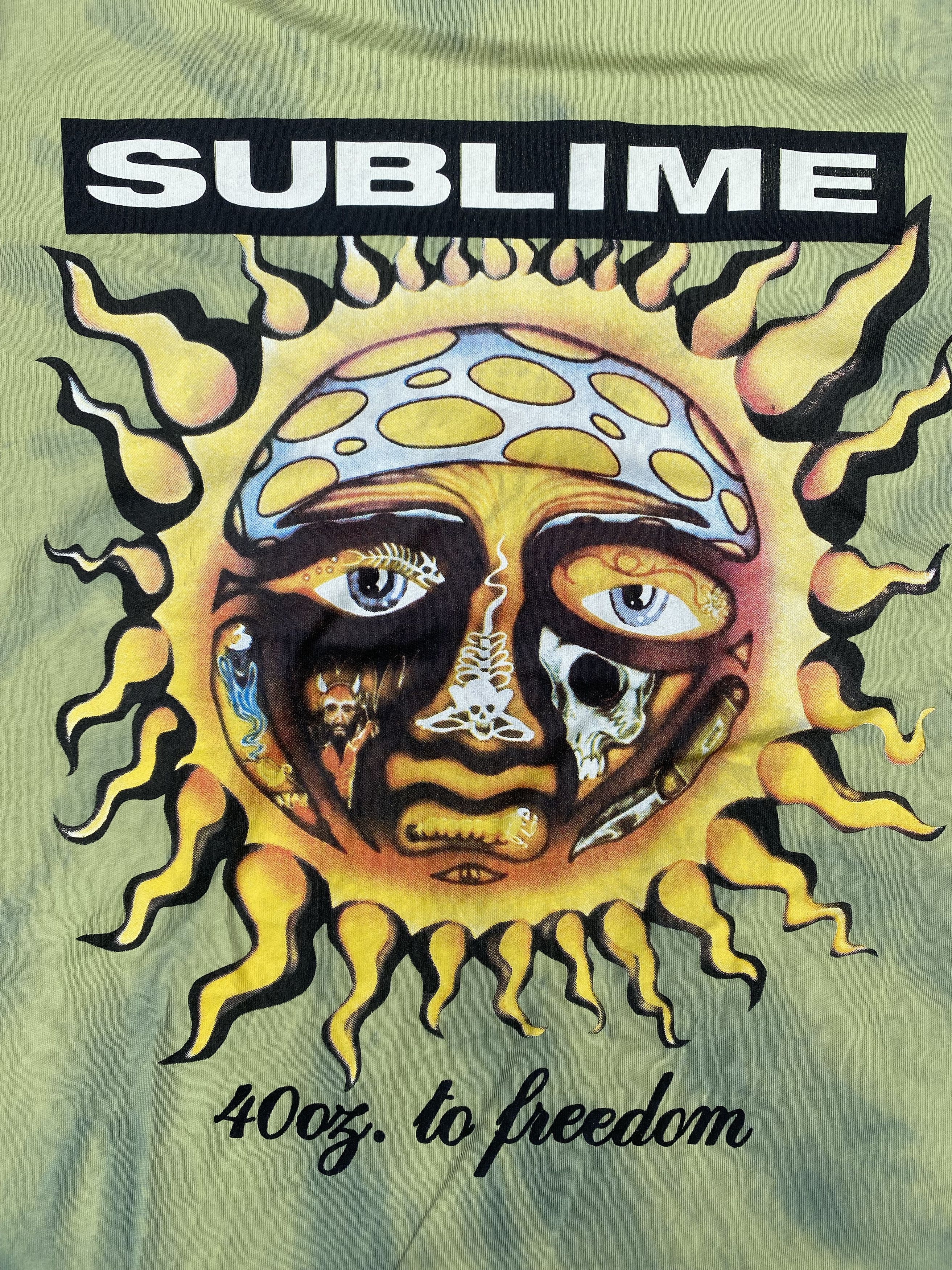 Band Tees × Sublime Sublime 40 Oz To Freedom Tee Size US XS / EU 42 / 0 - 2 Thumbnail