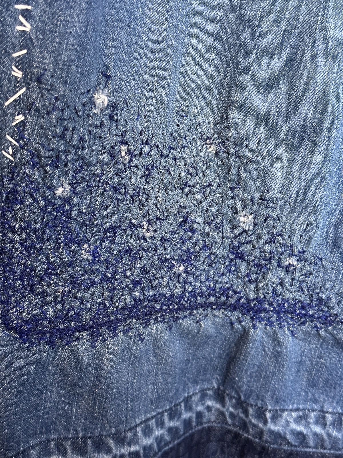 Kapital 11.5Oz Denim Dragging Coat (Journey Remake) K1910LJ123 Size US L / EU 52-54 / 3 - 2 Thumbnail