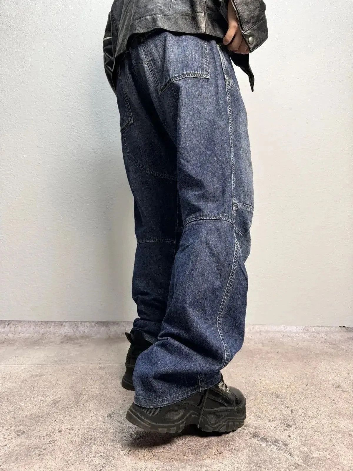 Vintage Junya Watanabe Style G Star raw Bondage Cargo Pans Size US 32 / EU 48 - 5 Thumbnail
