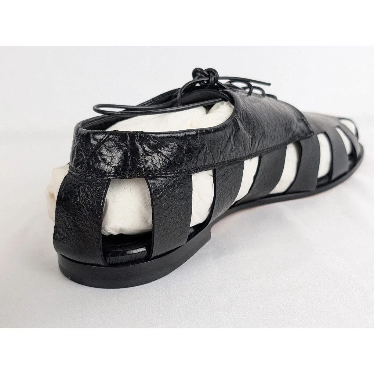 Bottega Veneta o1rshd1 Crunch Lux Sandals in Black Size US 8.5 / EU 41-42 - 4 Thumbnail