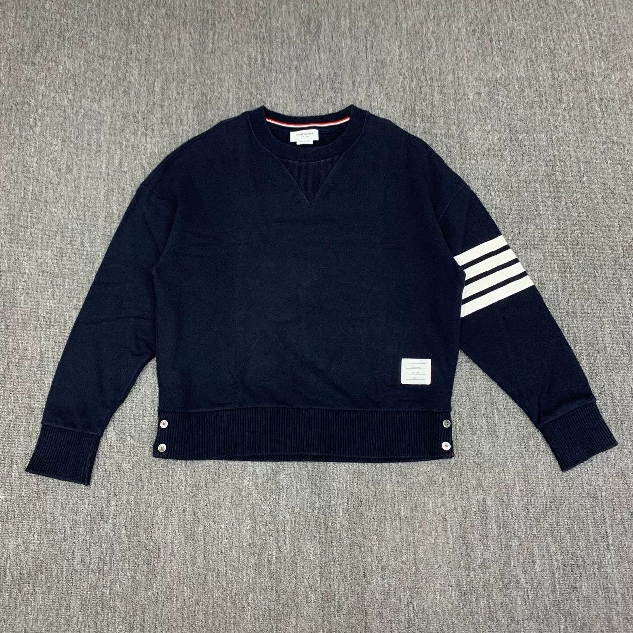 Thom Browne Thom Browne Blue Sweatshirt Size US M / EU 48-50 / 2 - 1 Thumbnail
