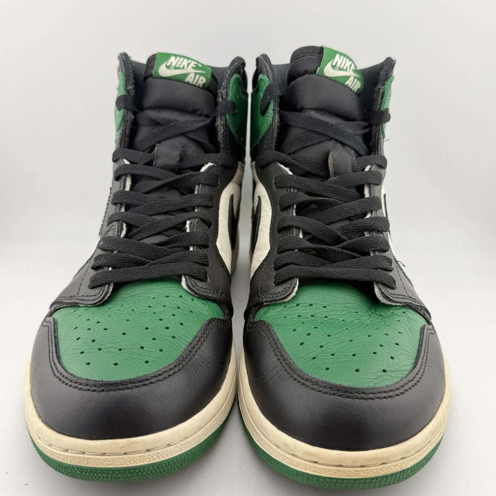 Nike Air Jordan 1 High Pine Green US 11 Used with Box 555088-302 Size US 11 / EU 44 - 3 Thumbnail