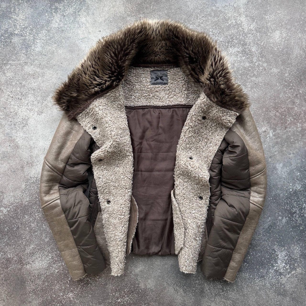 20471120 Gaudi Vintage Avant Garde Y2K Faux Fur Jacket Size M / US 6-8 / IT 42-44 - 9 Thumbnail