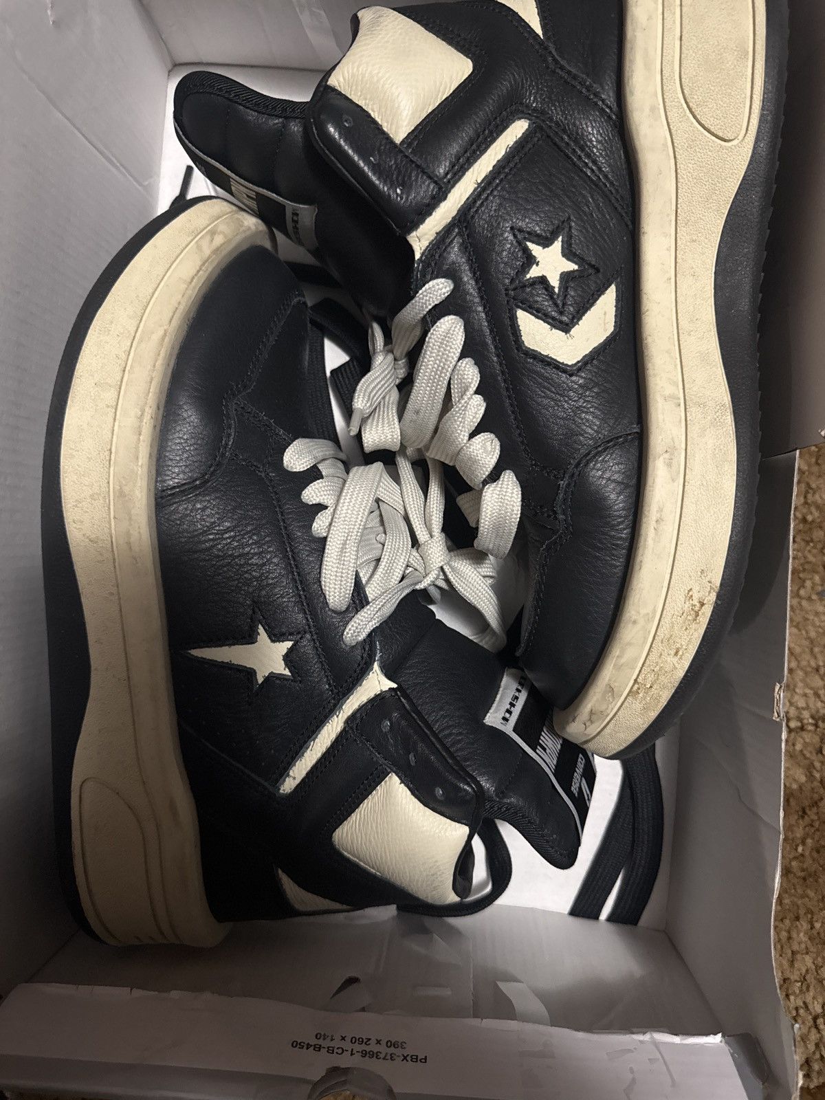 Converse Rick Owen converse Size US 7.5 / EU 40-41 - 5 Thumbnail