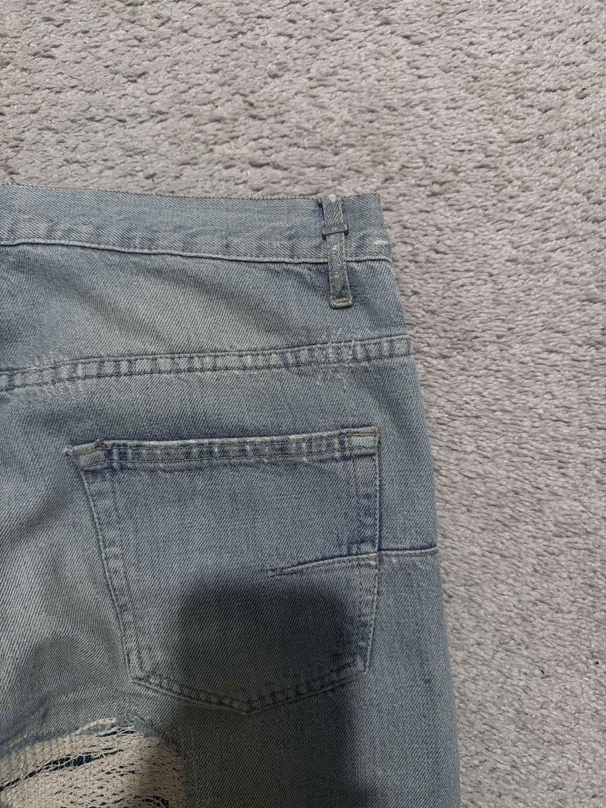 Dior Dior Homme by Hedi Slimane SS06 “Crash” Runway denim Size US 28 / EU 44 - 8 Thumbnail
