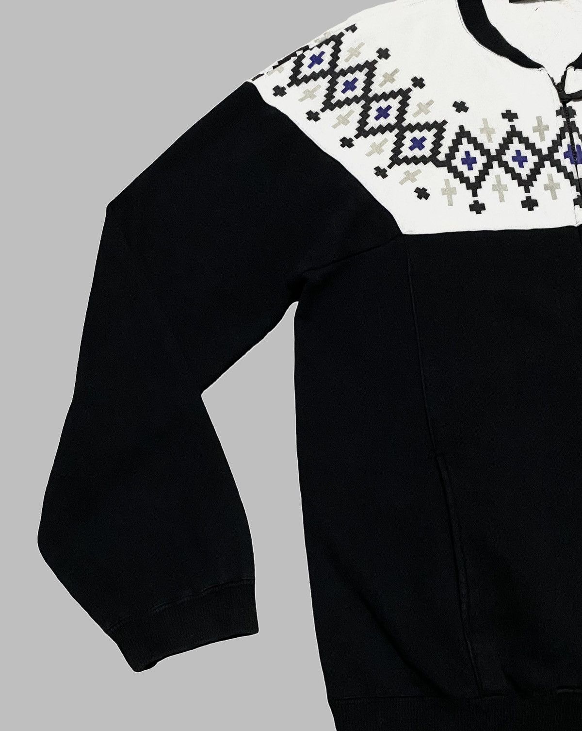 GOODENOUGH Vintage Good Enough Resonate Zipper Navajo Sweatshirt 2000s Size US XL / EU 56 / 4 - 4 Thumbnail