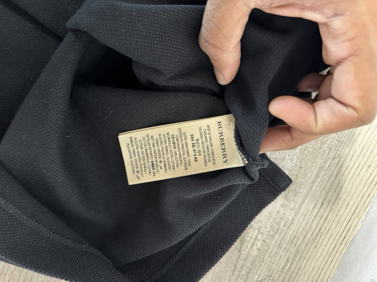 Burberry Burberry Classic Long Sleeve Polo Black Size US M / EU 48-50 / 2 - 4 Thumbnail