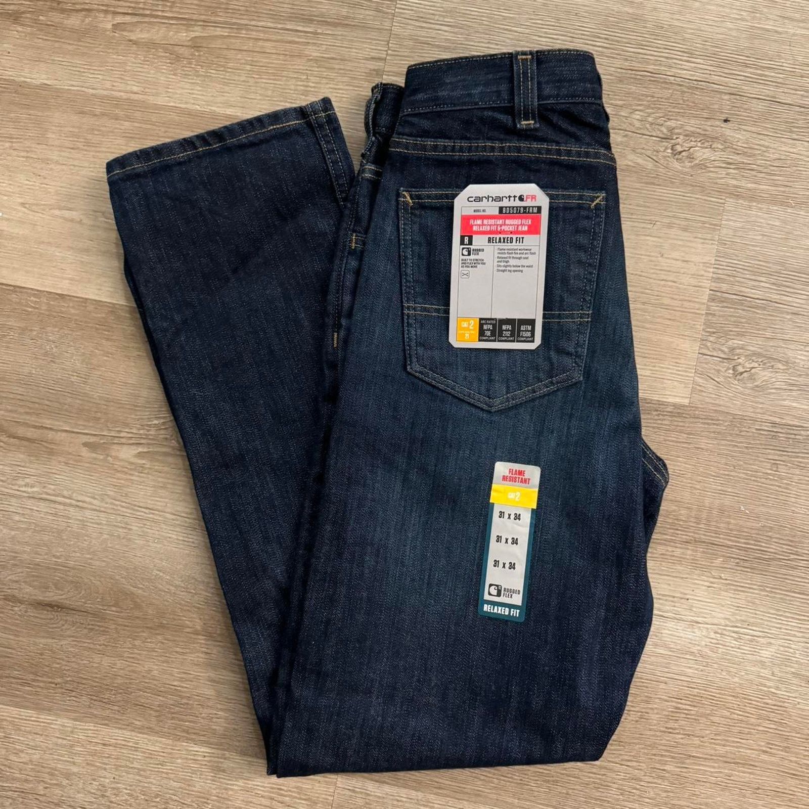 Carhartt Dark wash carhartt relaxed fit Size US 31 - 2 Thumbnail