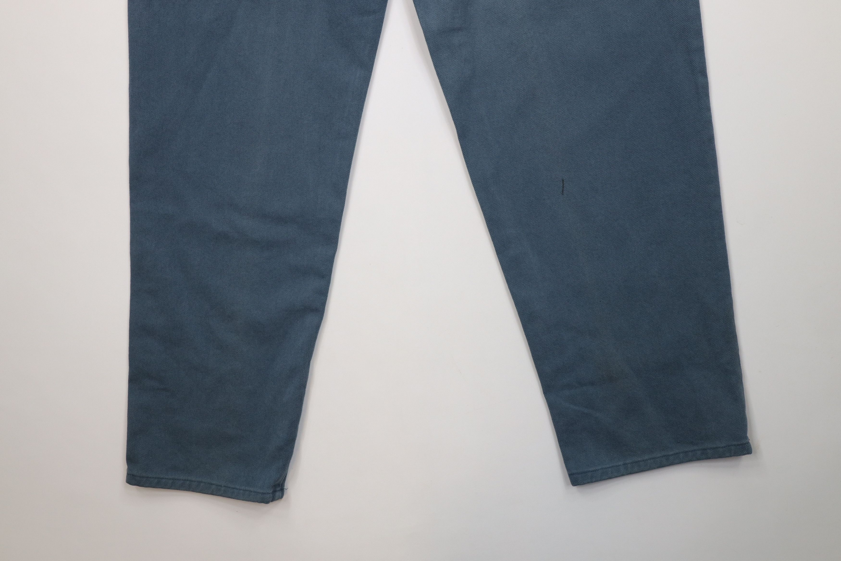 Vintage Deadstock Vintage 90s Boss Skateboard Jeans Teal Blue USA Size US 40 / EU 56 - 13 Thumbnail