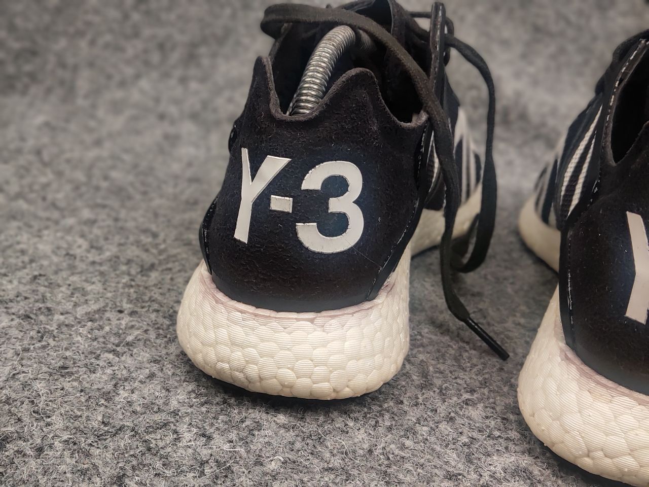 Yohji Yamamoto Yohji Yamamoto Adidas Y-3 Boost Japan Pattern Mesh sneakers Size US 7 / EU 40 - 11 Thumbnail