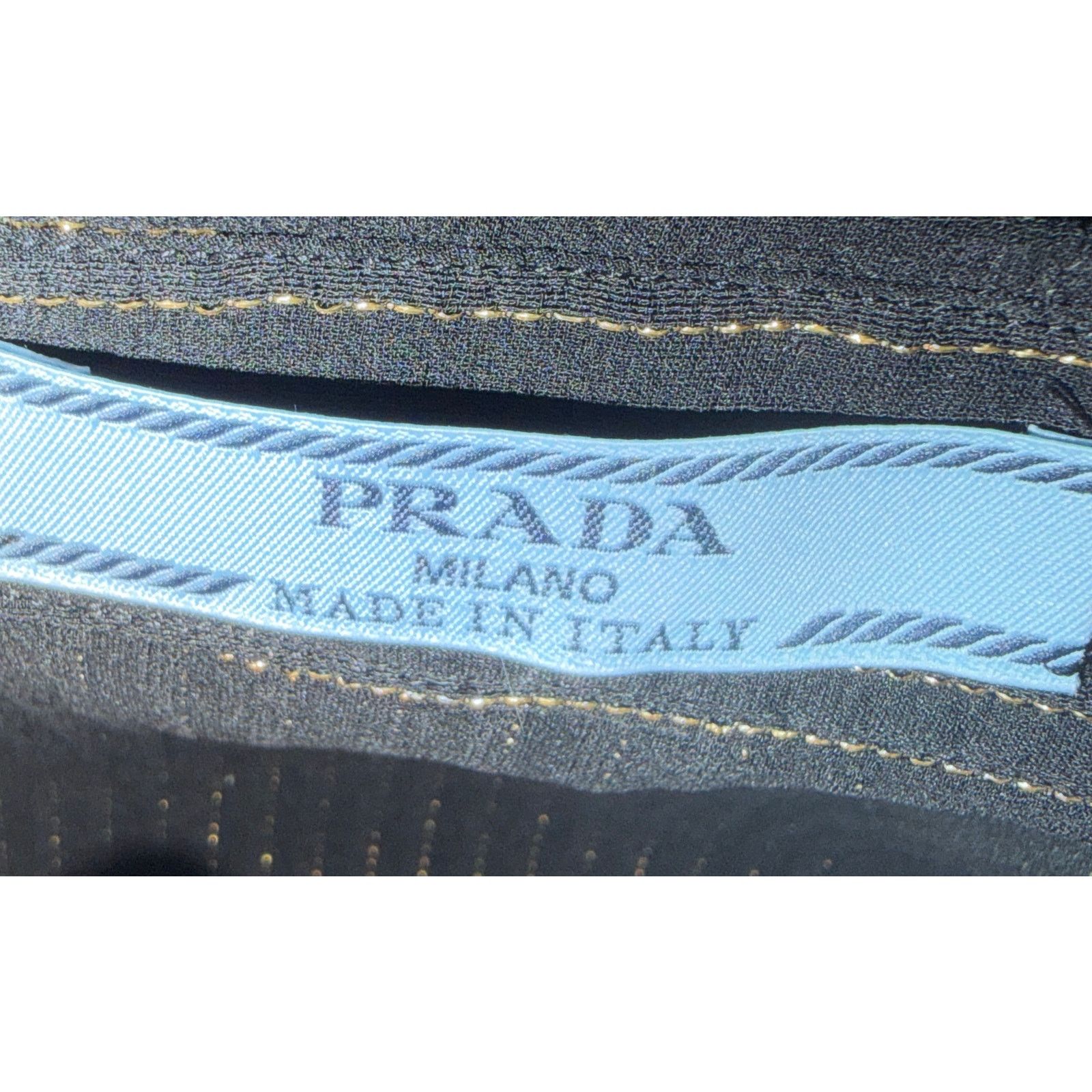 Prada Prada NWT Gold Metallic Striped Black Tunic Long Sleeves Size M / US 6-8 / IT 42-44 - 3 Thumbnail