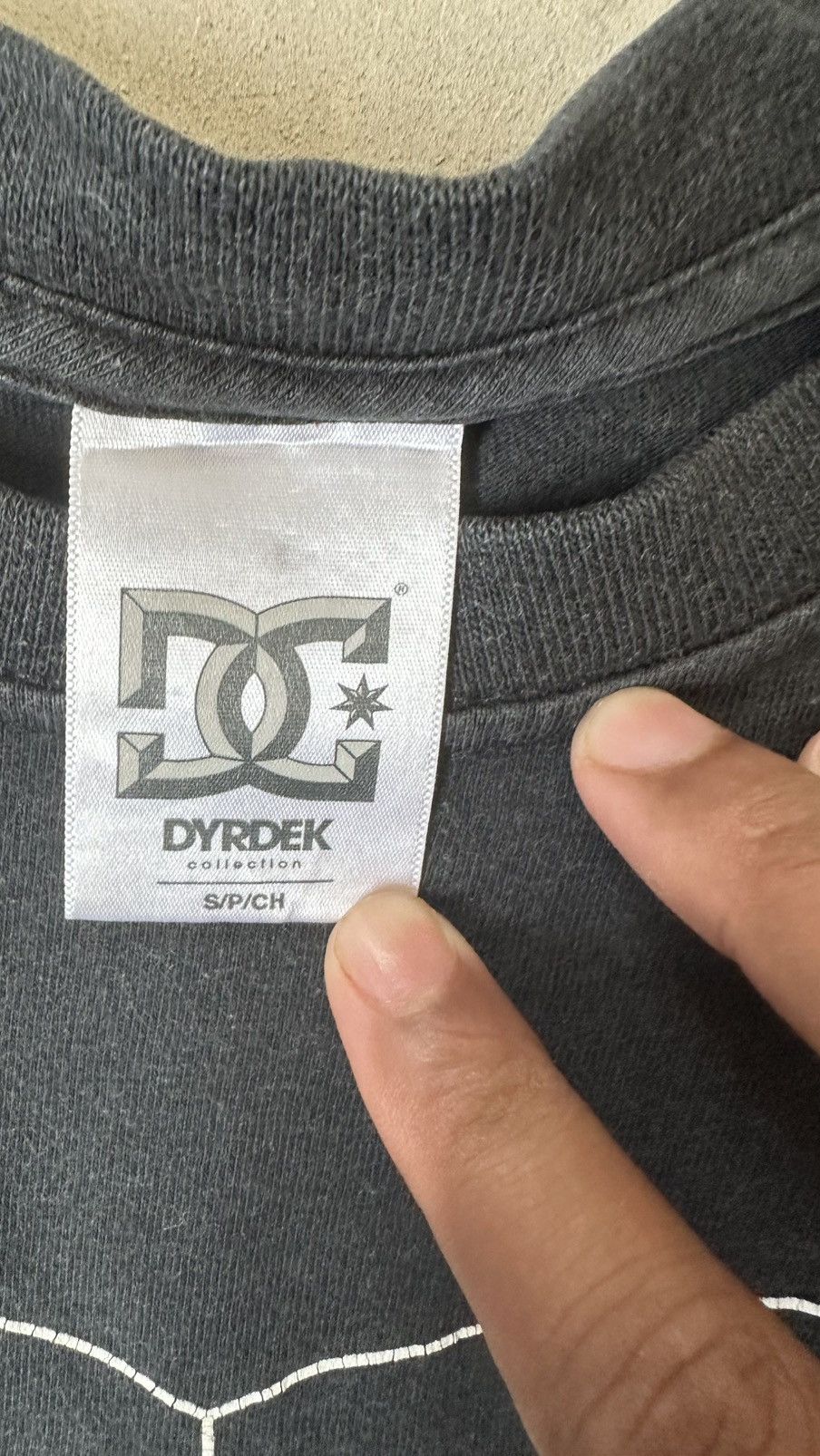 DC VINTAGE DC SHOES X DYRDEK TEE Size US S / EU 44-46 / 1 - 5 Thumbnail