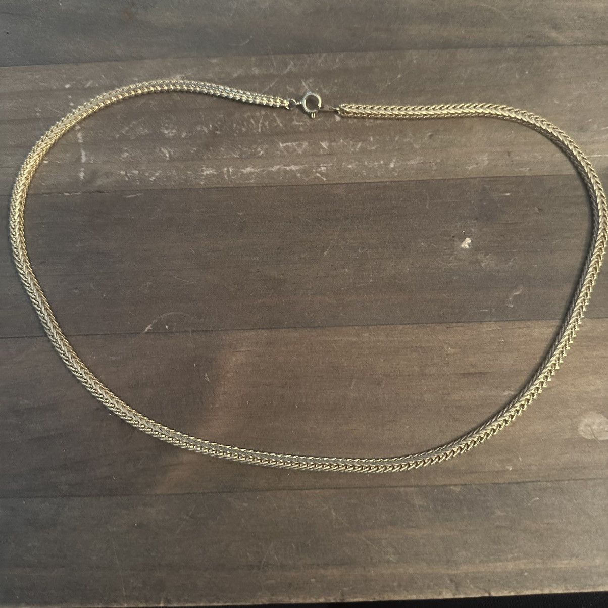 Vintage Vintage gold tone foxtail chain necklace Size ONE SIZE - 3 Thumbnail