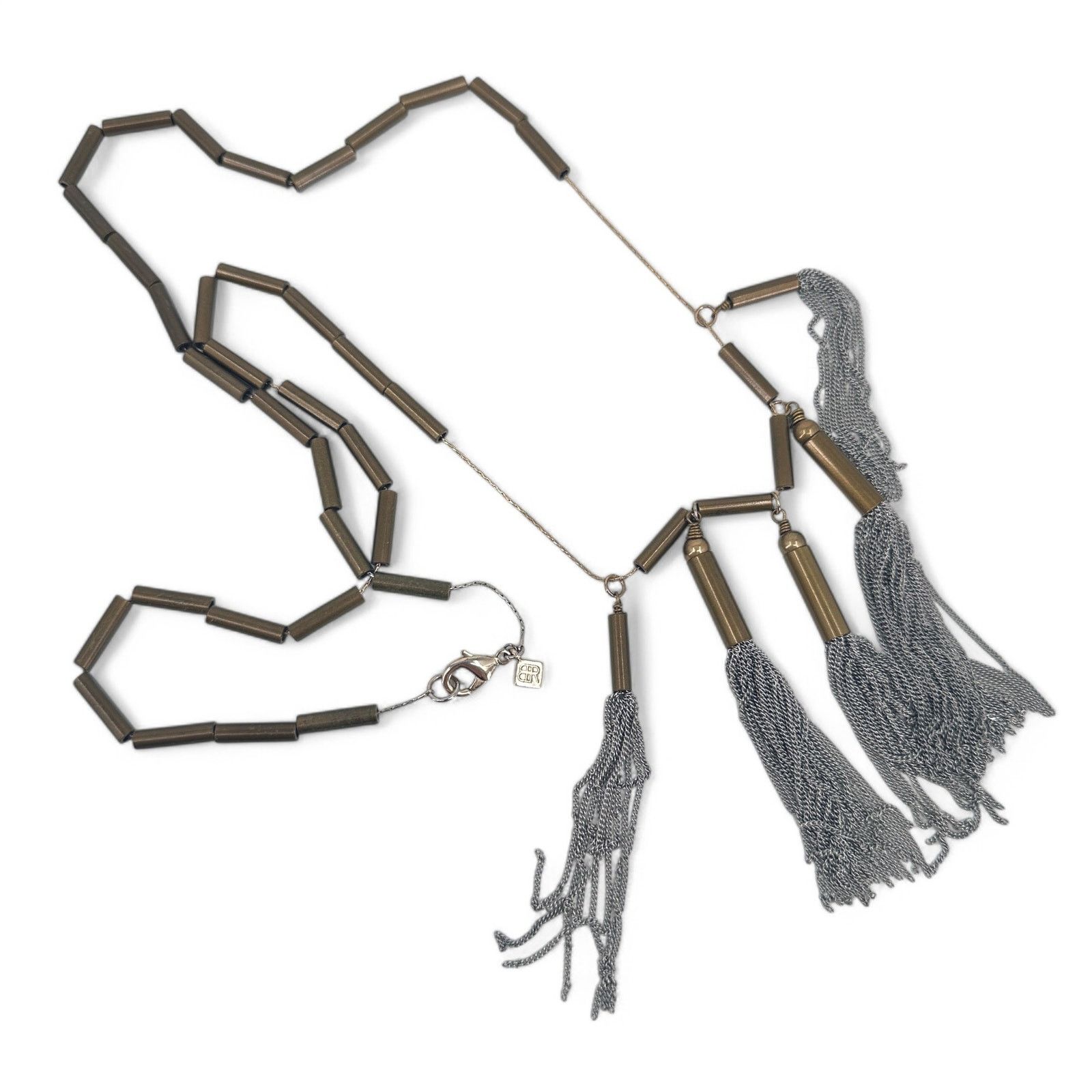 Banana Republic Banana Republic Chain Tassel Statement Necklace Size ONE SIZE - 5 Thumbnail