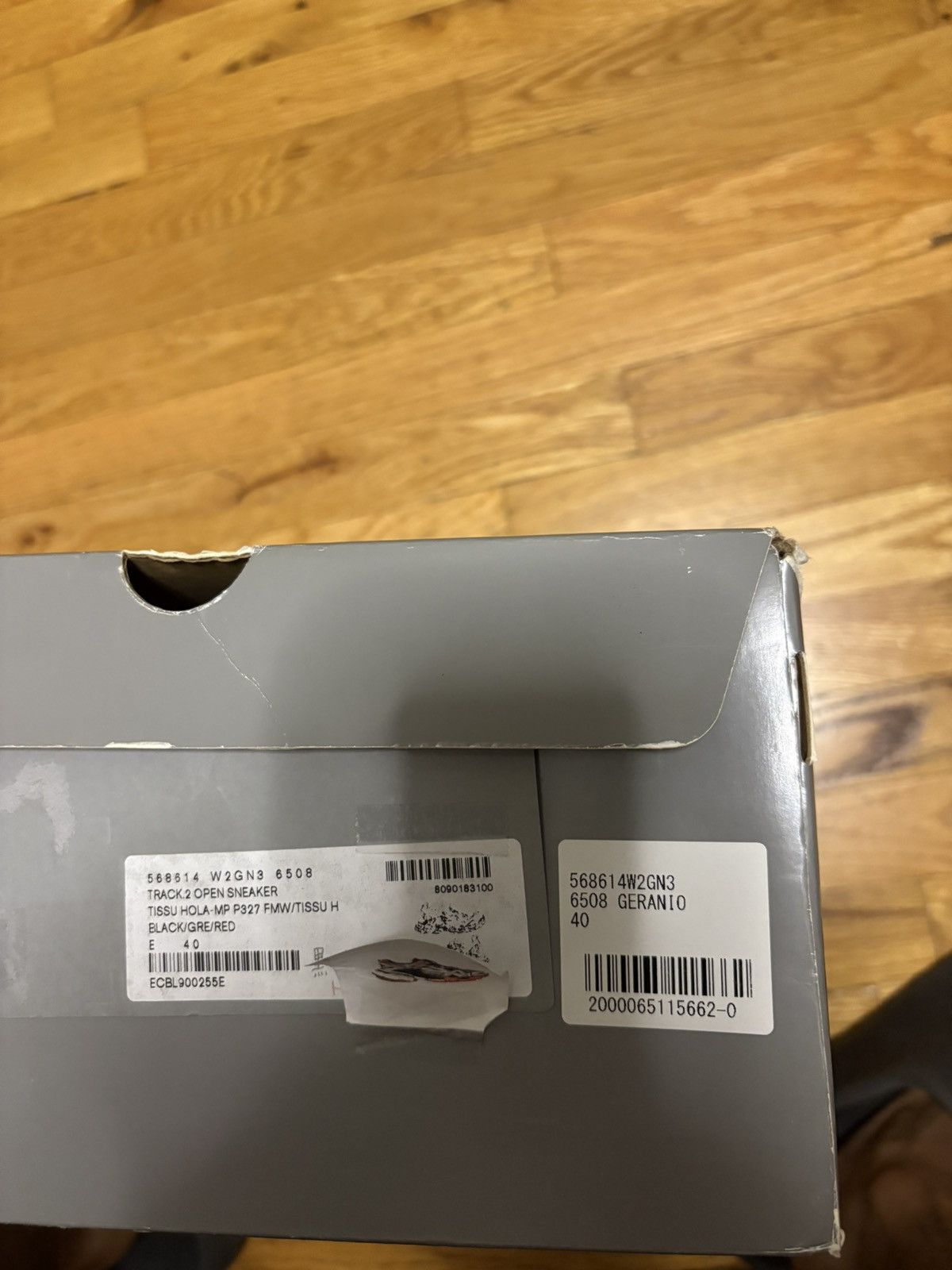 Balenciaga Balenciaga Track 2 Sneakers In Black Red Grey Polyurethane Size US 7 / EU 40 - 7 Thumbnail