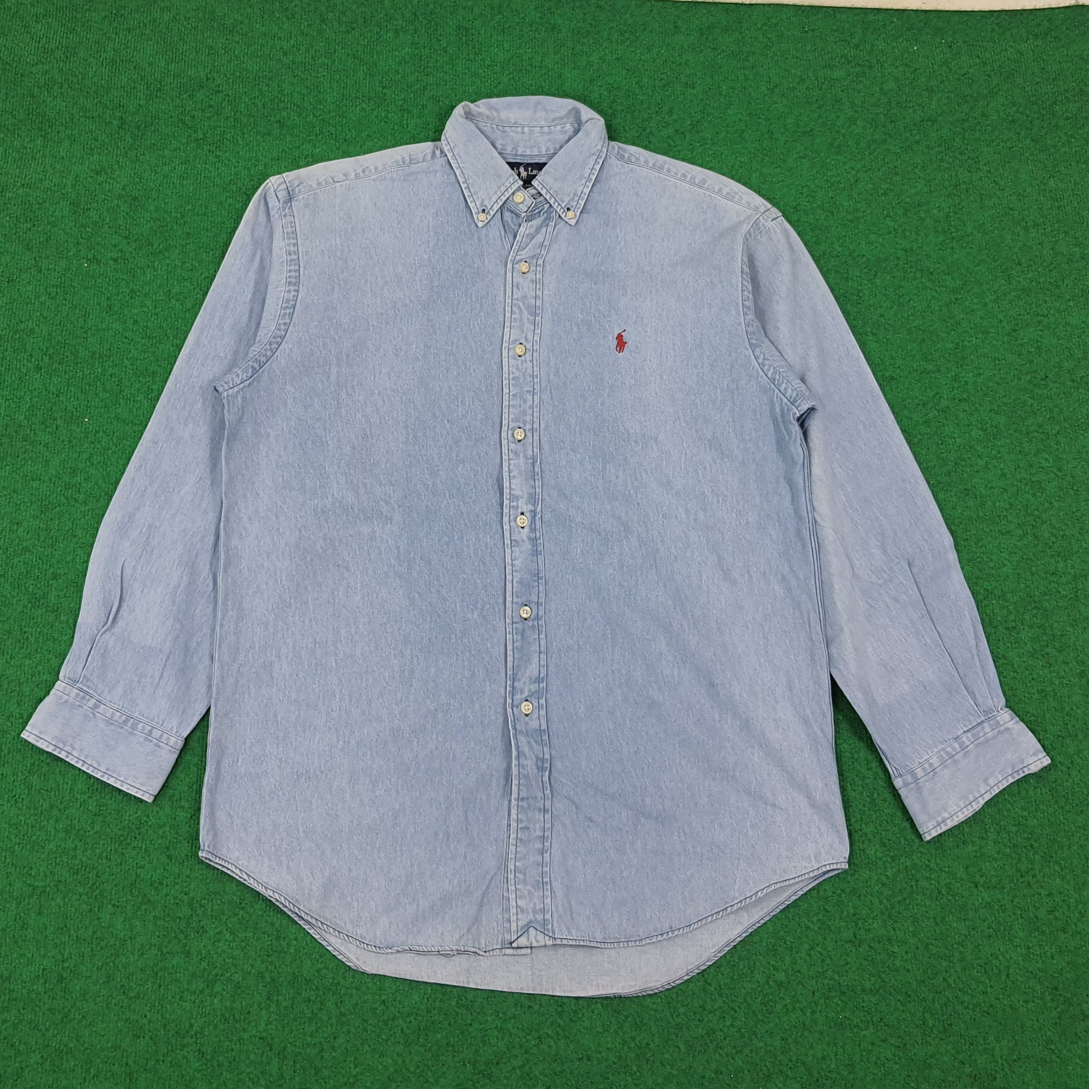 Vintage Ralph Lauren Button Up Denim Shirt