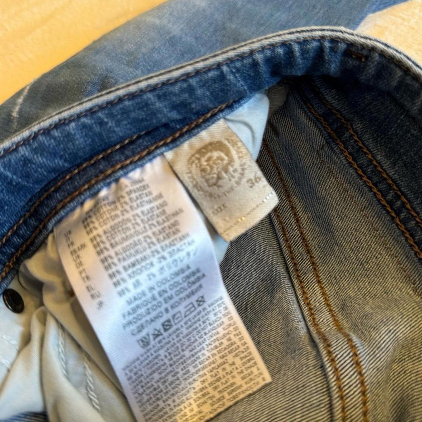 Diesel Diesel D.N.A. Distressed Denim Jeans Size US 36 / EU 52 - 4 Thumbnail