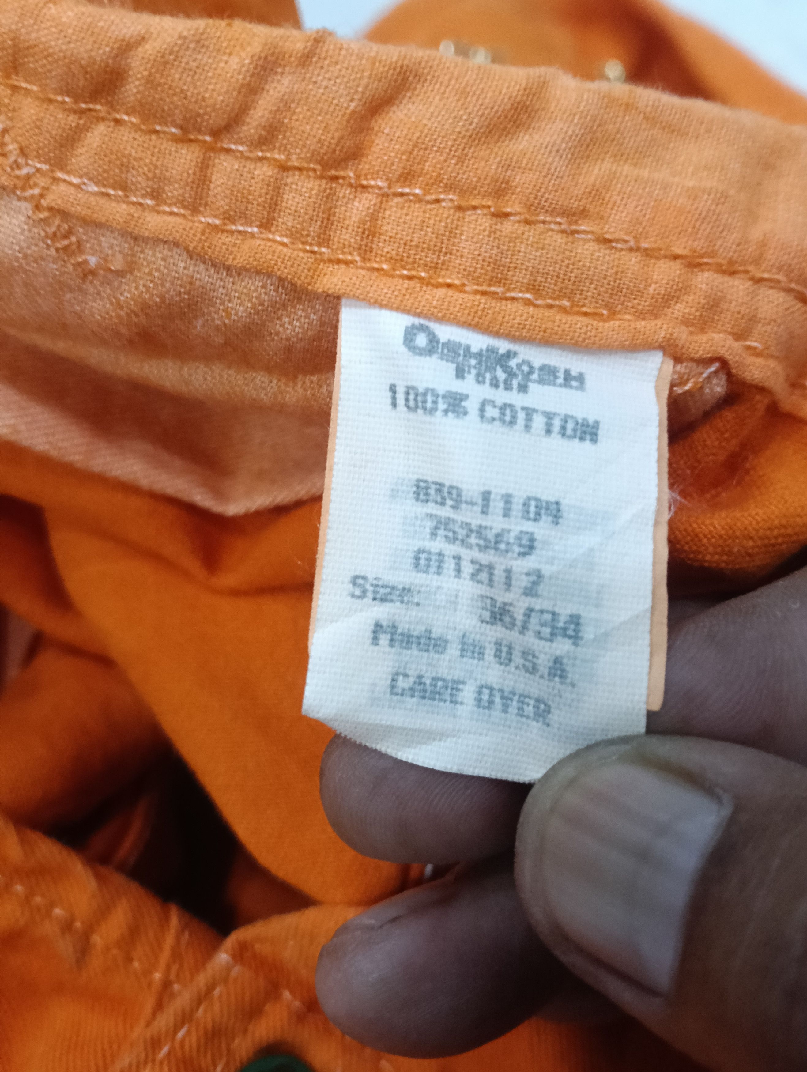 Oshkosh Vintage Oshkosh Overall Size US 39 - 10 Thumbnail