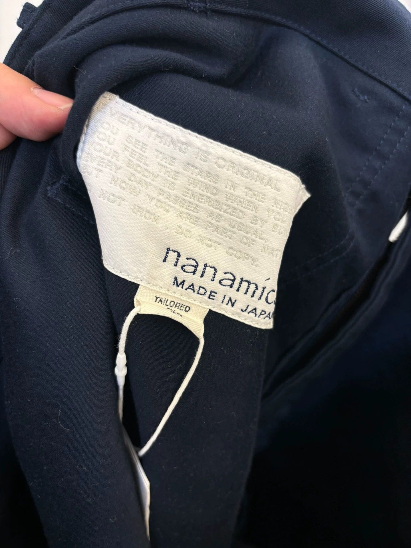 Nanamica nanamica moloskin deck pants Japan 34 100% new Size US 34 / EU 50 - 7 Thumbnail