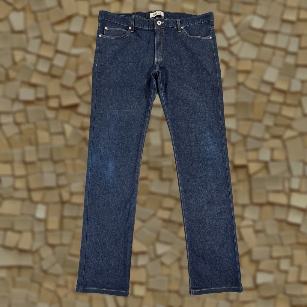 Vintage Naked & Famous Jeans Mens Slim 5-Pocket Denim Blue W40 L34 9oz Stretch Dark Vintage: No (adjusted simplified) Size US 40 / EU 56 - 1 Thumbnail