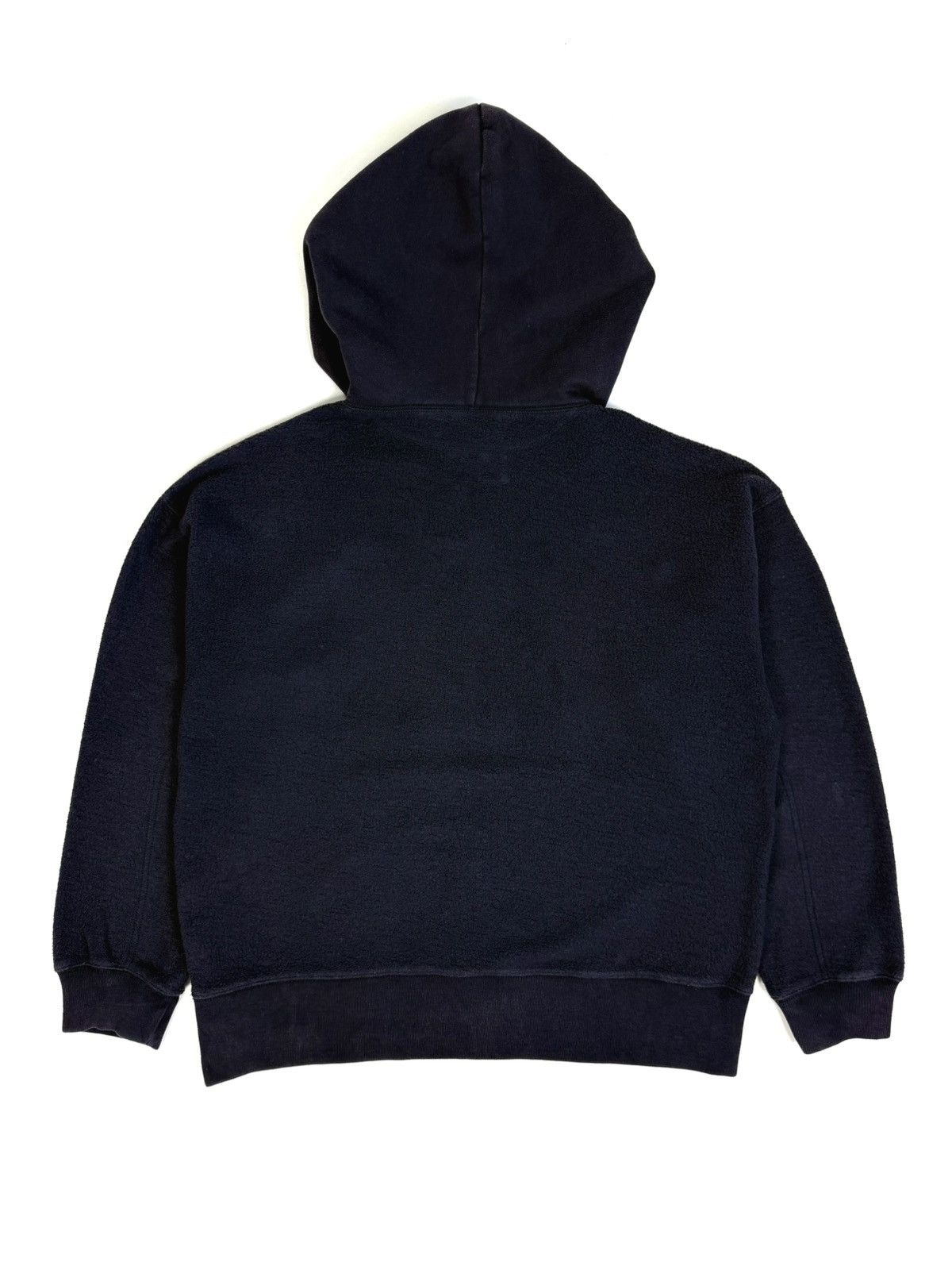 Denim & Supply Ralph Lauren Vintage Ralph Lauren Towel Fleece Logo Boxy Hoodie Size US XL / EU 56 / 4 - 12 Thumbnail
