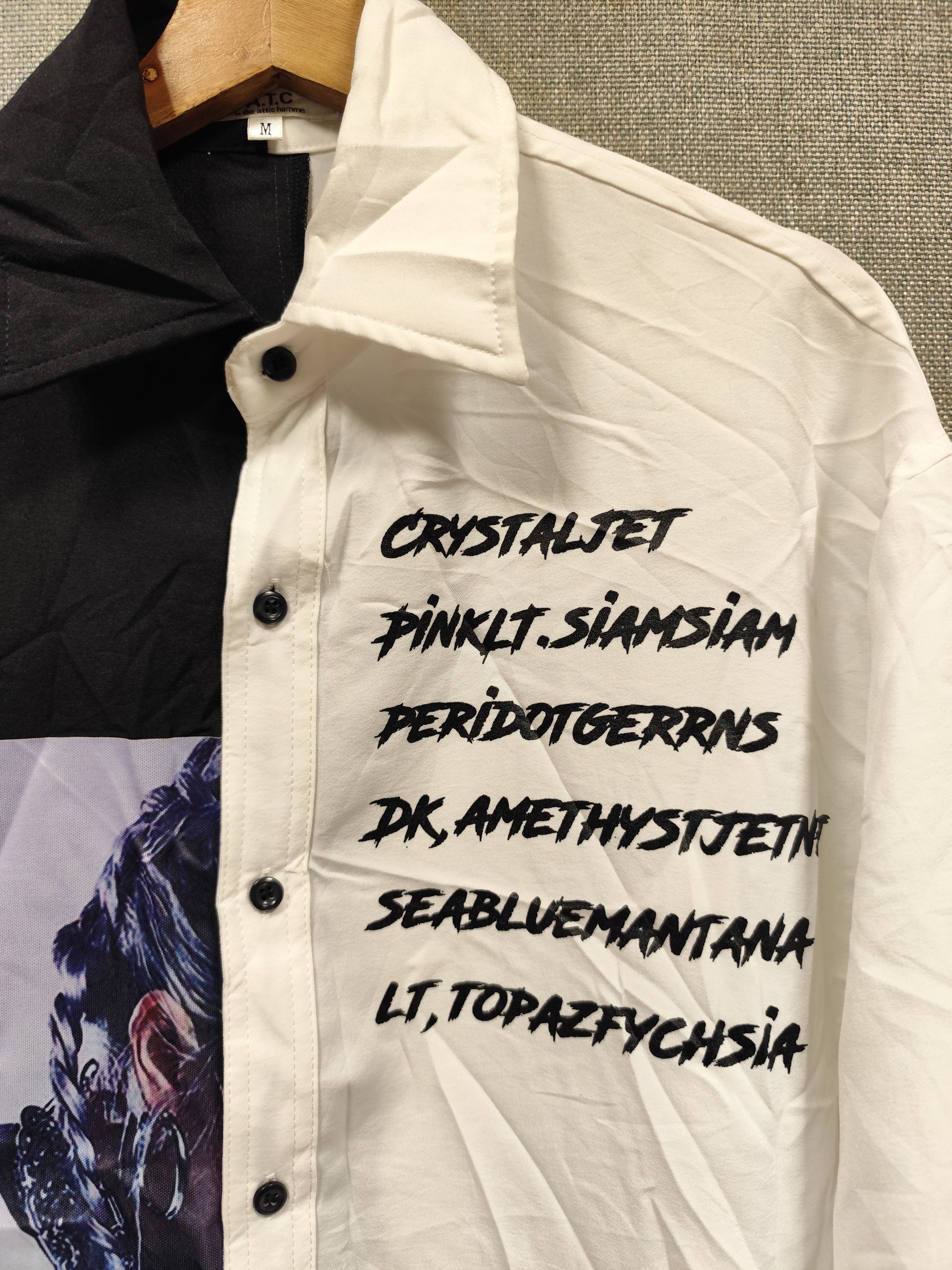 Designer × In The Attic In The Attic Button Up Shirt Size US XL / EU 56 / 4 - 3 Thumbnail