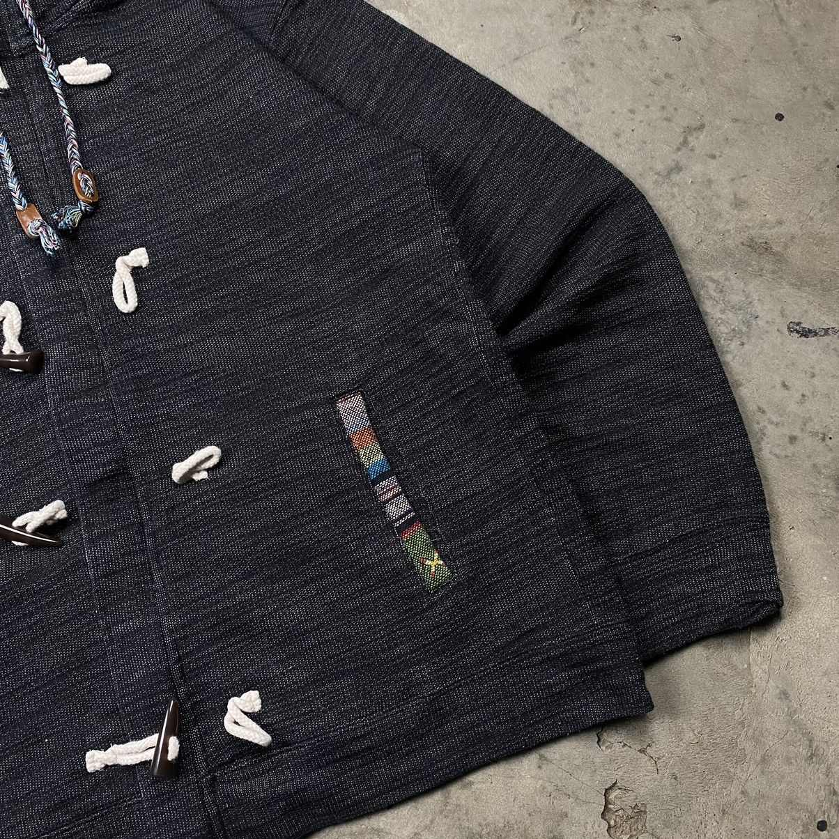 Japanese Brand × Native y2k PowerToPeople Native Navajo Duffle Hoodie Size US M / EU 48-50 / 2 - 2 Thumbnail